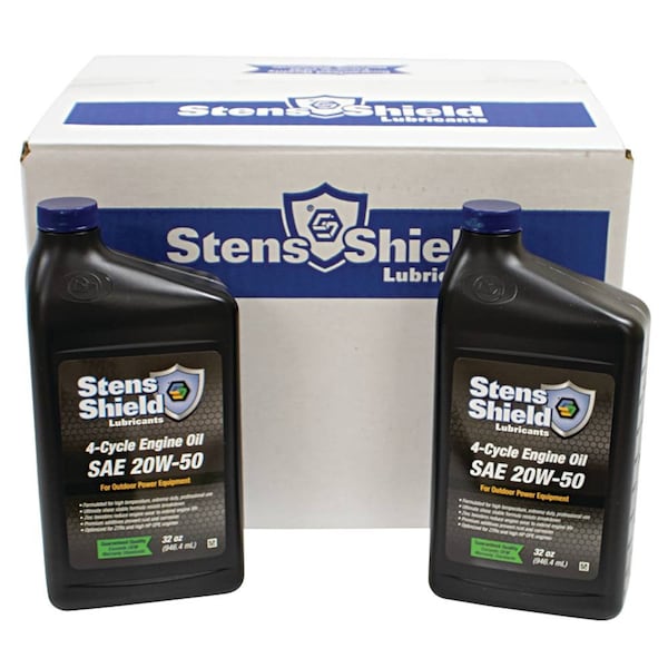Engine Oil For Universal Products Sae 20W-50, 770-250 4-Cycle